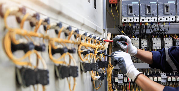Professional Electrician technician working in Conley, GA
